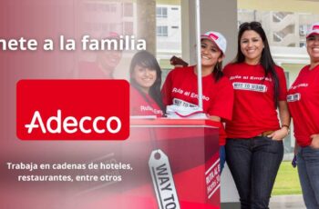 Empleos en Adecco: oportunidades laborales en administración, logística y atención al cliente